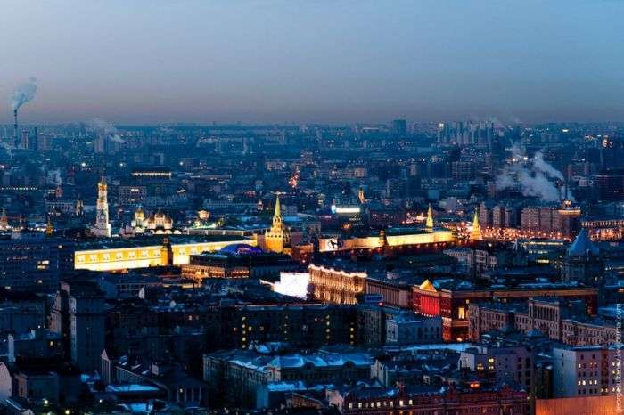 Світанок над Москвою (30 фото)