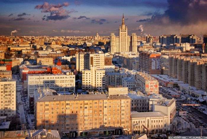 Світанок над Москвою (30 фото)