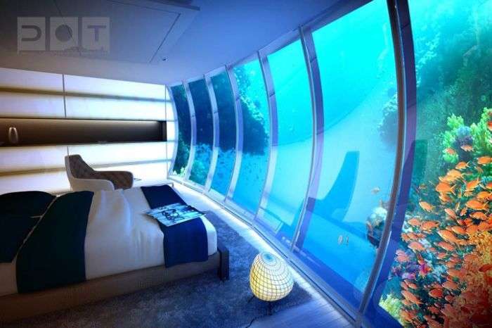 Підводний готель в Дубаї (12 фото)