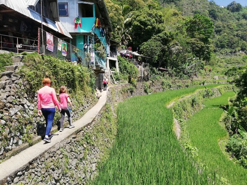 Рисовые террасы Банауэ, Филиппины путешествия, путешествие и отдых