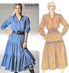 Модные тренды в женской одежде 1981-1990 годов :-) Мода