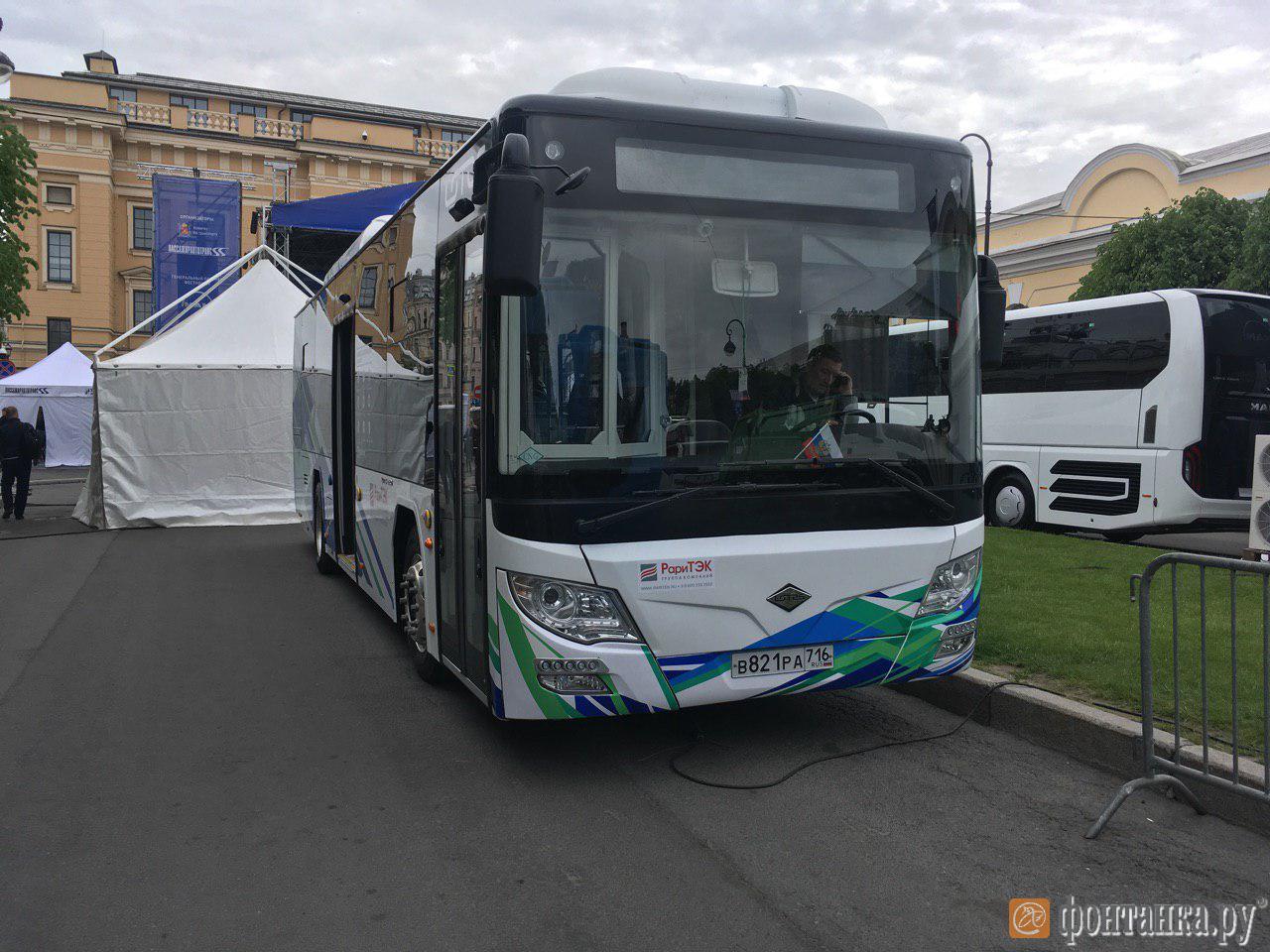 Международный транспортный фестиваль в Санкт Петербурге: на каких автобусах мы будем ездить городской транспорт,Россия