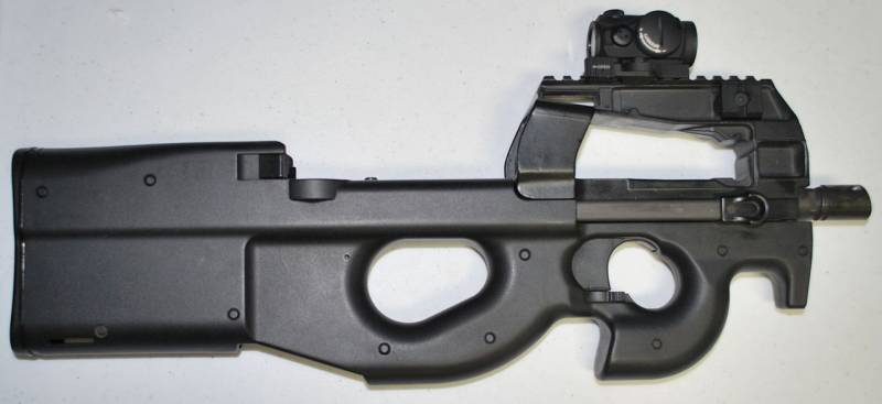 Пистолет-пулемёт Джона Л. Хилла и необычный Р90 оружие