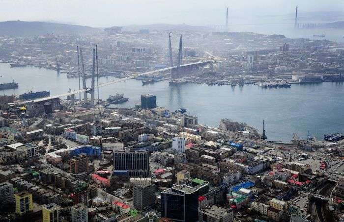 Владивосток з висоти пташиного польоту (80 фото)