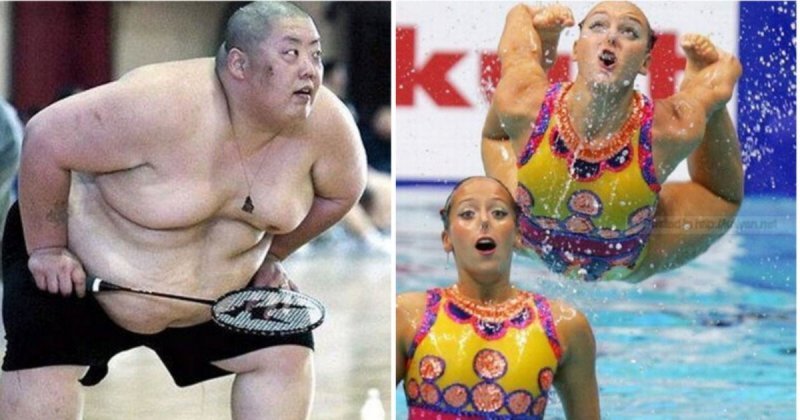 15 забавных спортивных кадров, которые захочешь — не повторишь   Интересное