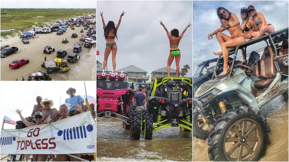 Анархия на вечеринке «Go Topless» в Техасе: один джип сожгли, массовые драки и боле 120 задержанных МиР