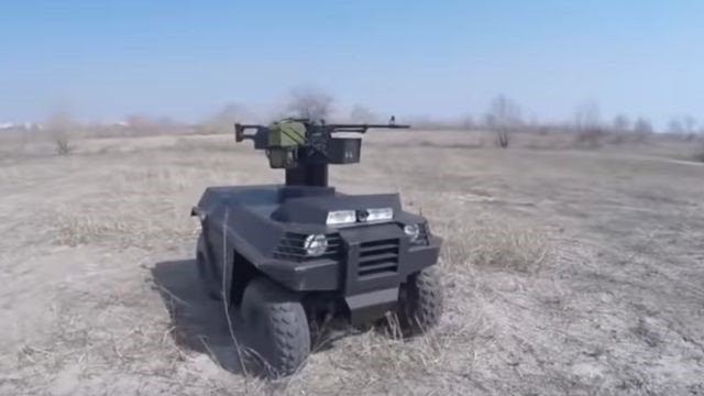 Украина приготовила недругам «Ласку» с пулеметом Армия и флот