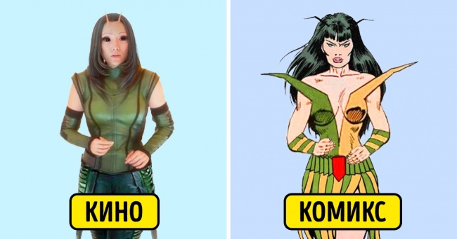 Как выглядели 18 героев фильмов Marvel в оригинальных комиксах Интересное