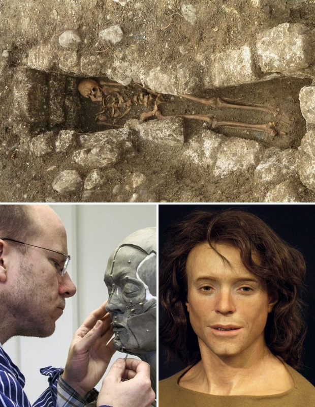 Учёный восстанавливает внешность людей, живших 1300 лет назад Изобретения,Разное,Человек