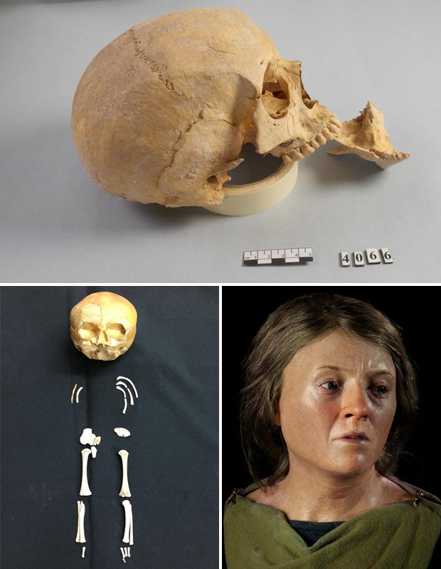 Учёный восстанавливает внешность людей, живших 1300 лет назад Изобретения,Разное,Человек
