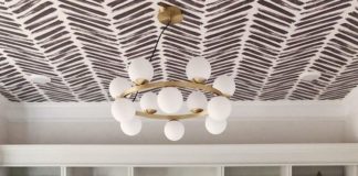 Шпалери на стелі: 6 надихаючих прикладів для наслідування