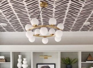 Шпалери на стелі: 6 надихаючих прикладів для наслідування