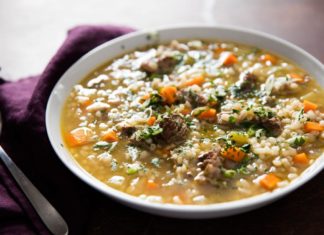 Суп харчо з перловкою