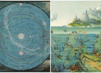 Географічні карти та ілюстрації з атласу 19 століття