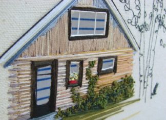 Зворушлива незамысловая вишивка з відтінком «домашнього тепла і затишку»