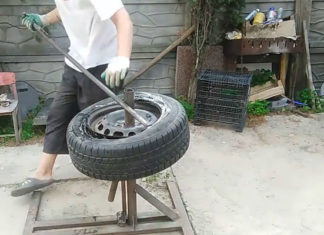 Домашній шиномонтаж своїми руками