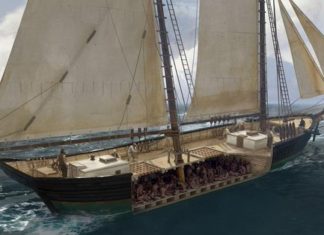 На дні річки знайдений останній корабель американських работоргівців