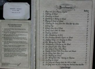 Шкільні правила 1872 року. Англія