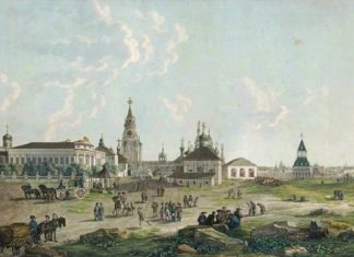 20 гравюр, на яких зображена Москва, якою вона була 200 років тому до великої пожежі