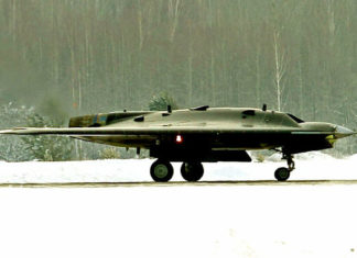 Російський БПЛА Мисливець вперше відірвався від землі