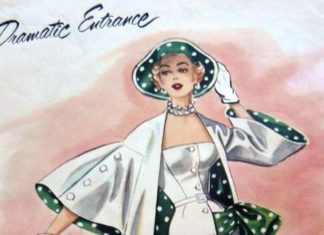 Прекрасное далеко — моделі ошатних суконь 50-х років минулого століття. Розкішна жіночність!