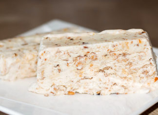 Саме смачне домашнє морозиво – семіфредо з нугою