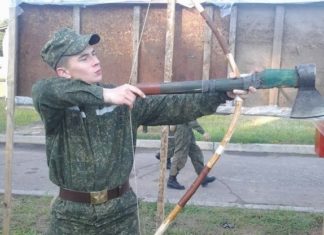 Кумедна історія. Про солдатів.