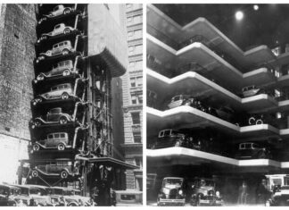 Як виглядали перші вертикальні парковки, 1920-1960 роки