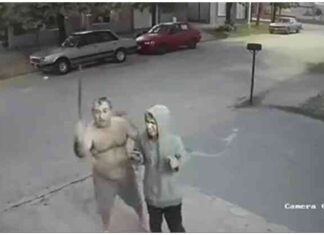 Виховна бесіда з злодієм в аргентині