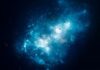 Tiny Galaxy Blazes a Path Through the Cosmic Dark